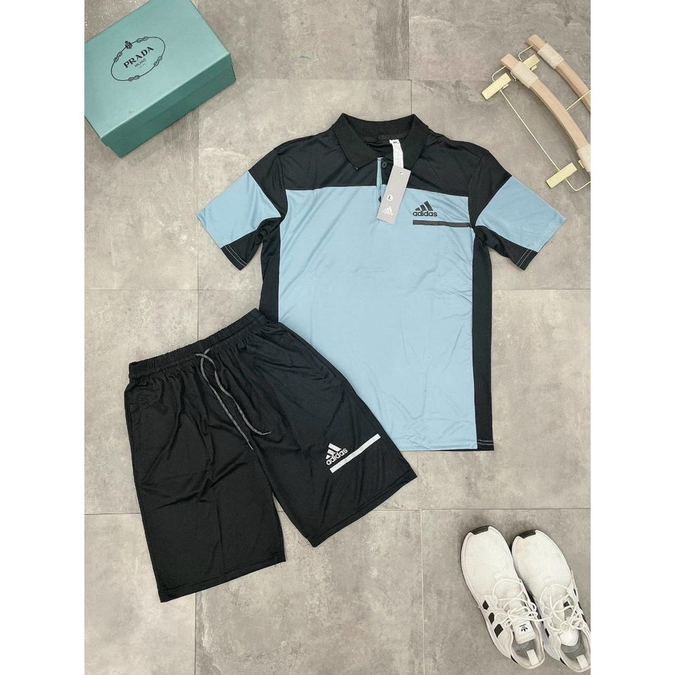 Bộ quần áo nam, quần áo thể thao nam chất thun lạnh co giãn thấm hút mồ hôi tốt