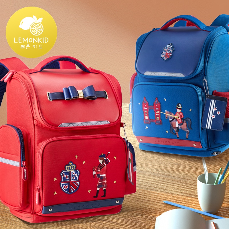 Lemonkid Balo đi Học Cặp Chống Gù Lưng Cho Bé Gái, Bé Trai Lớp 1 đến Lớp 6 LK2210306