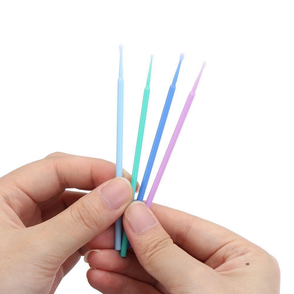 Bộ 100 Tăm Bông Làm Sạch Mascara Trang Điểm Lông Mi