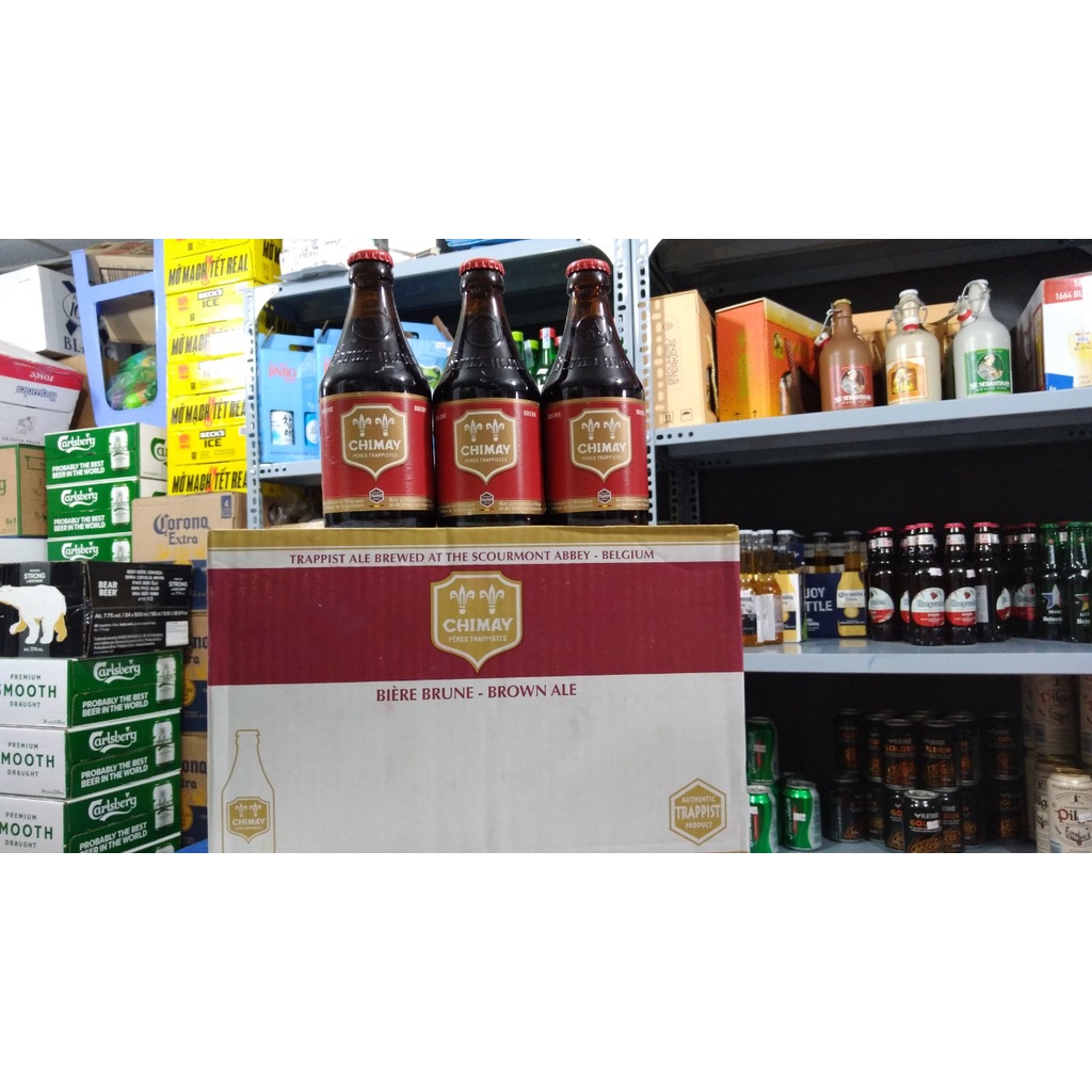 Bia Chimay đỏ 7%_330ml_12chai