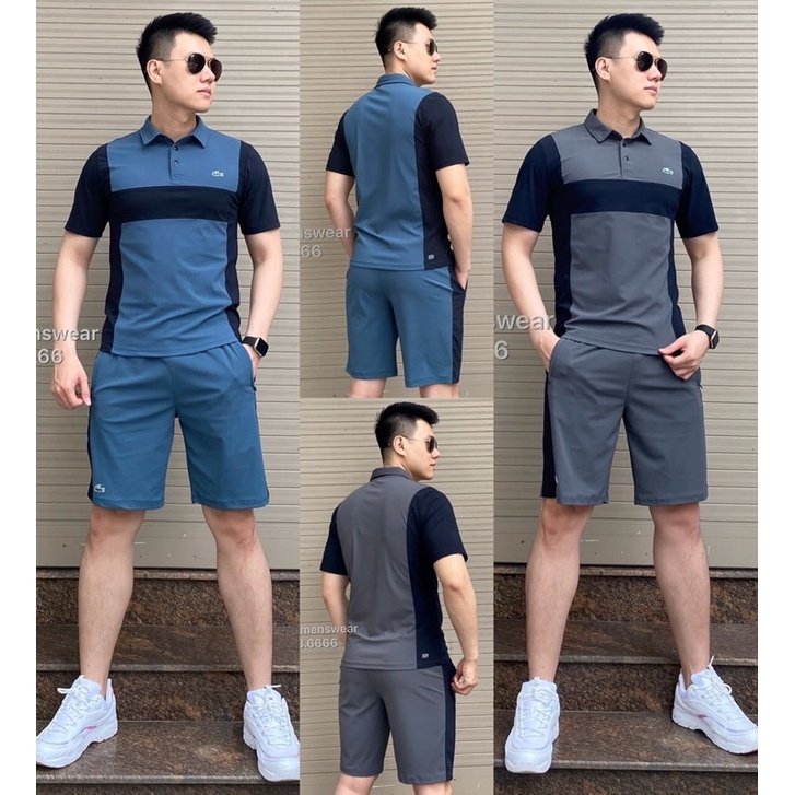 Maihuong⚡️BỘ THỂ THAO CÁ SẤU CỔ ĐỨC PHỐI MÀU CHO NAM CỰC ĐẸP GIÁ TỐT