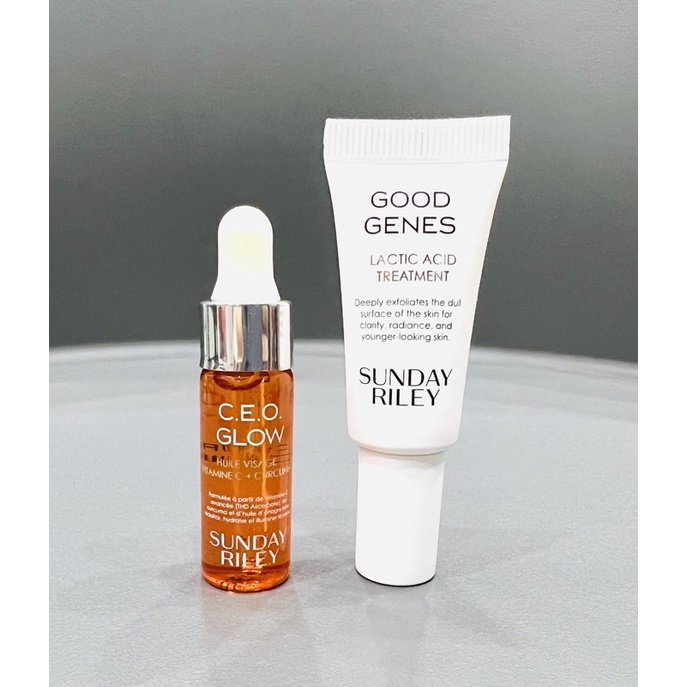 [Mua combo giá rẻ hơn] Bộ Serum - Dầu Dưỡng Sáng Da Sunday Riley Good Genes + C.E.O GLOW