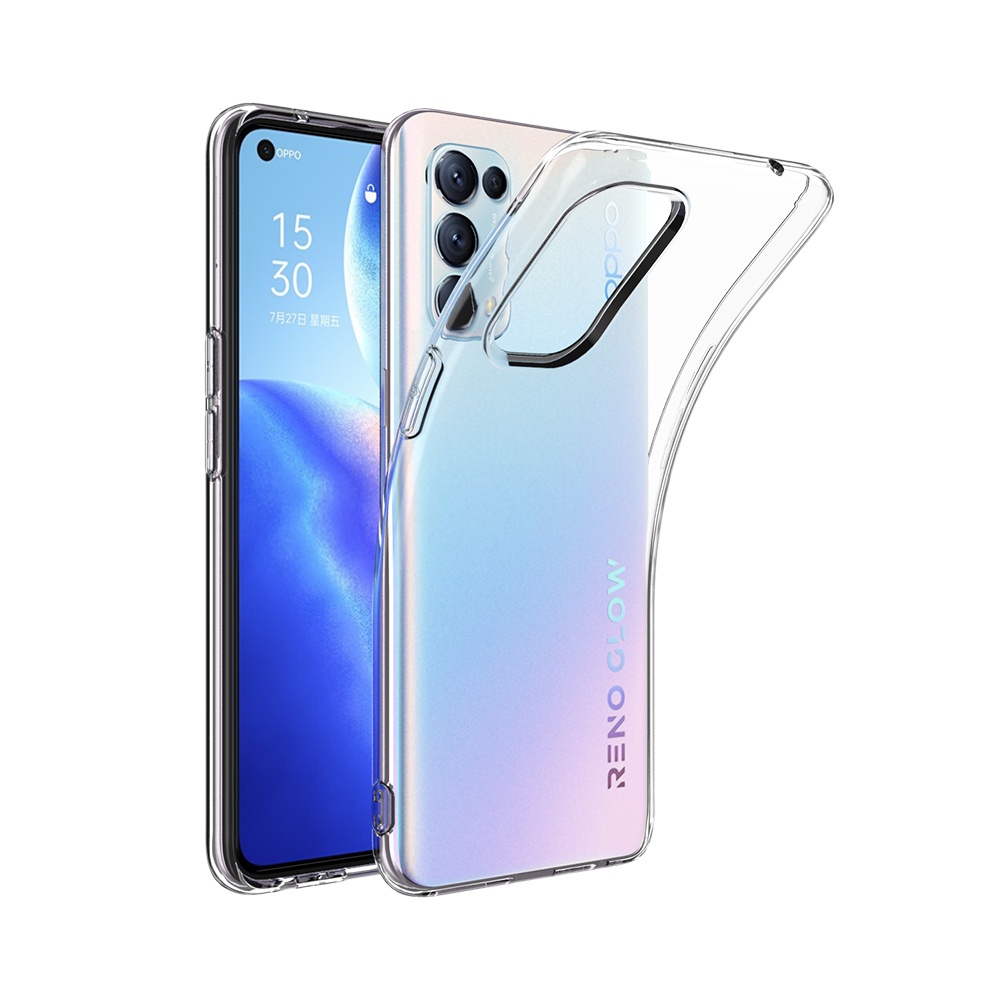 Ốp dẻo trong suốt Oppo Reno 5