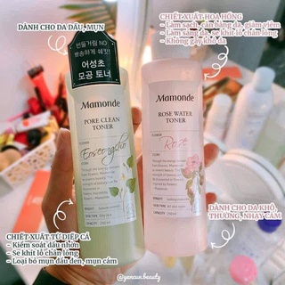 TONER Nước Hoa Hồng Mamonde
