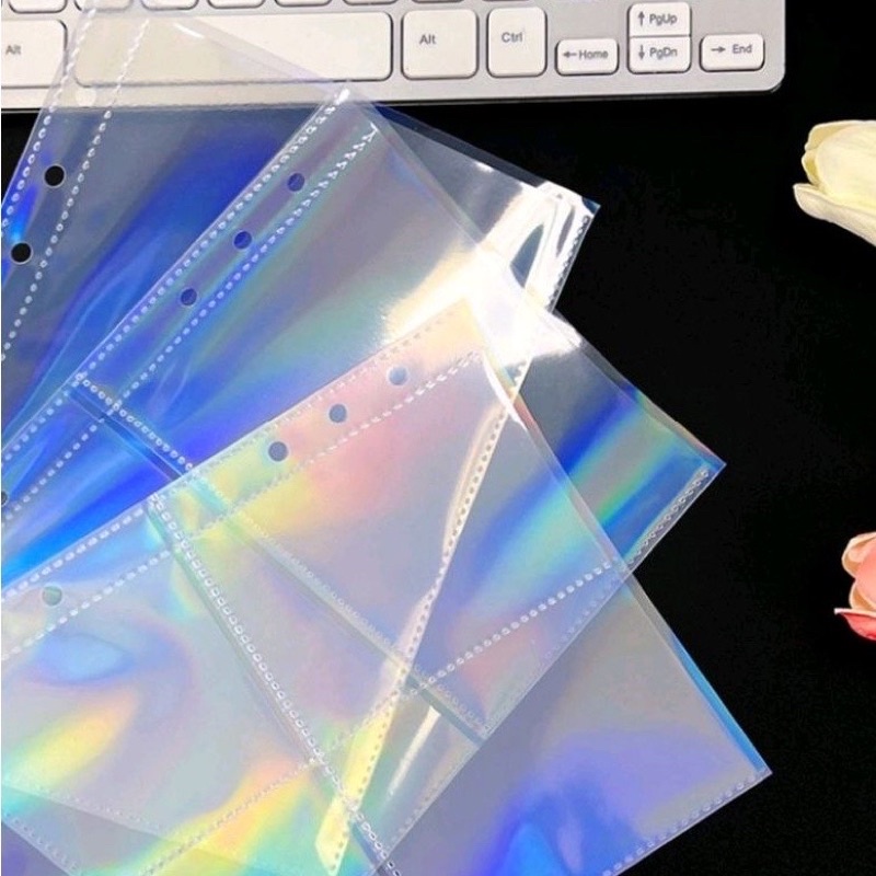 Sheet A5 Tráng Ánh Hologram, Đựng Card Kpop,Sheets Đựng Card,Thẻ