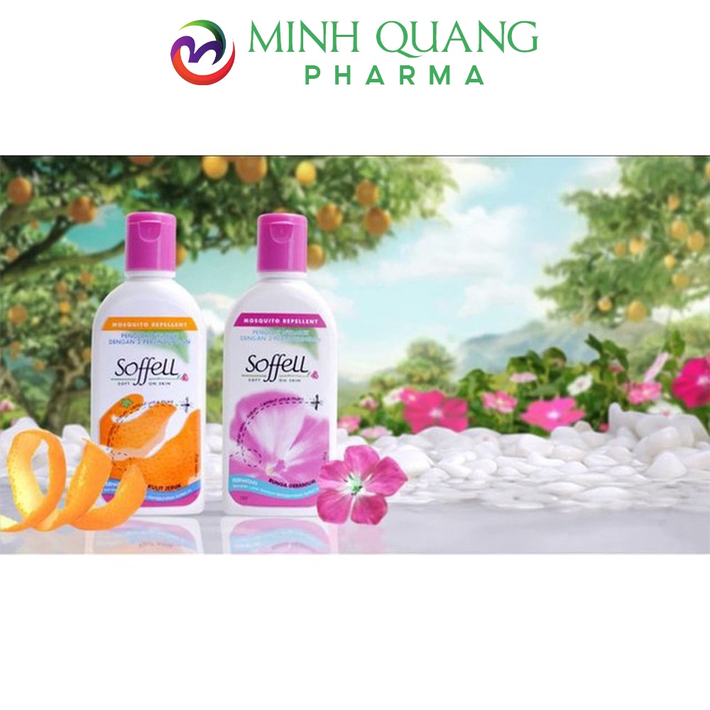 Kem bôi chống muỗi  SOFFELL bảo vệ gia đình khỏi muỗi đốt dạng kem 60ml