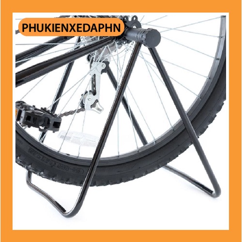 Gía sửa xe,giá cân vành chân chống xe đạp chữ U thép sơn tĩnh điện