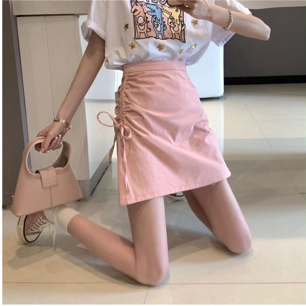 Chân Váy Chữ A Lưng Cao Dáng Ôm Thời Trang Mùa Hè Hàng Mới 2022 Dành Cho Bạn Nữ
