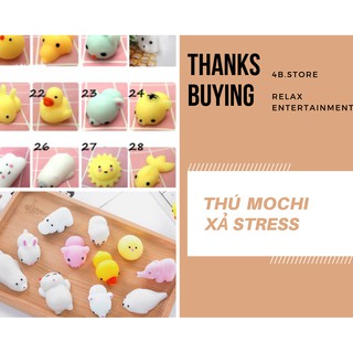 Thú mochi xả stress