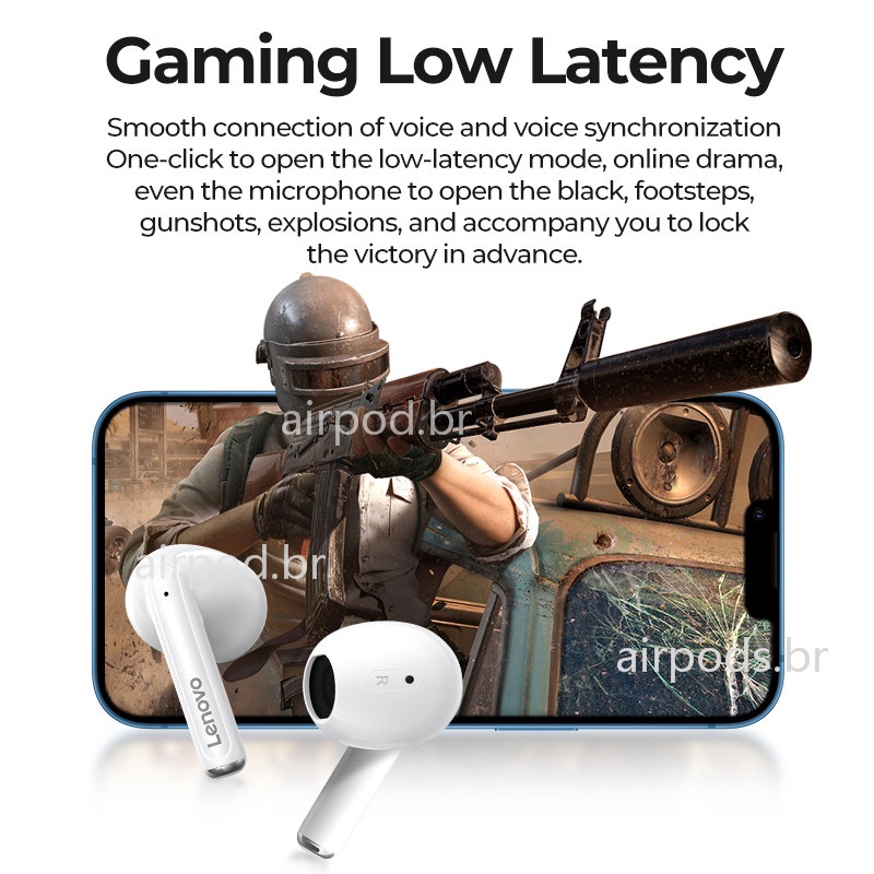 Tai nghe thể thao LENOVO XT93 không dây bluetooth 5.2 chống nước có micro