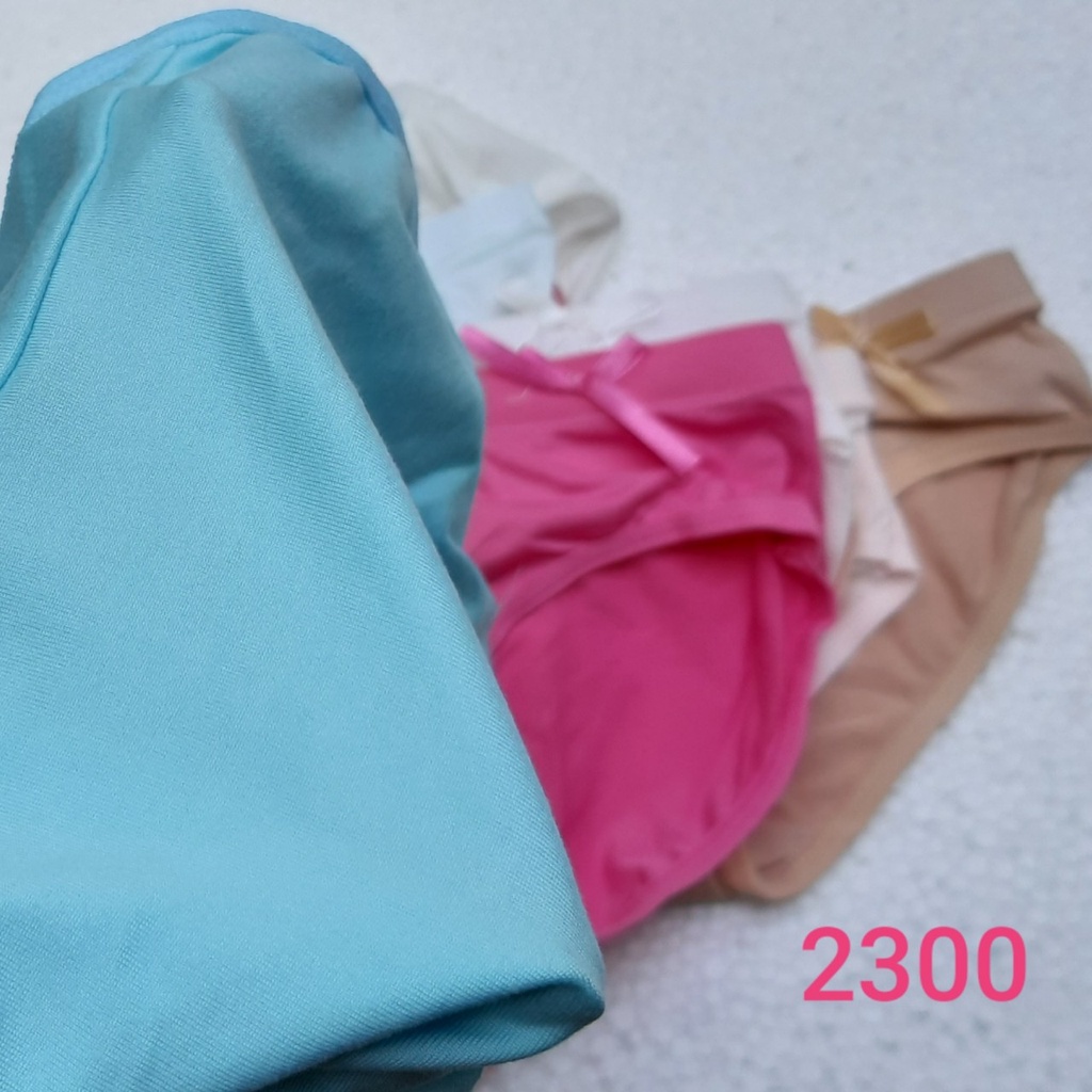 Bộ 10 quần lót nữ Vòng Eo tối đa 90cm Bo lưng trước 3cm che đi khuyết 100% Cotton # 66874 ( Giá Rẻ)