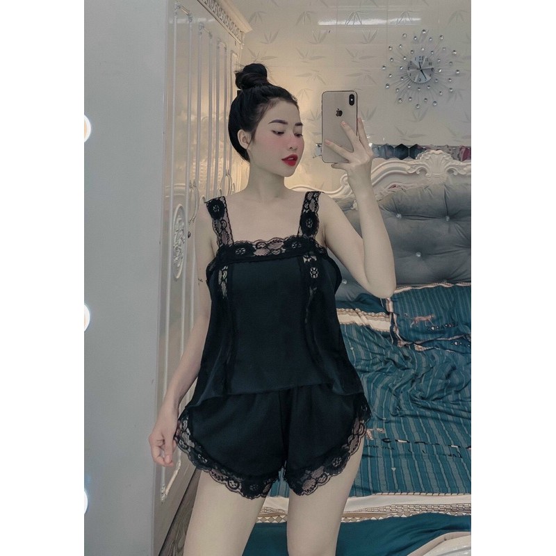 ❤️SIÊU PHẨM MÙA HÈ❤️Đồ Ngủ sexy phối ren cực mát[ảnh thật] | BigBuy360 - bigbuy360.vn