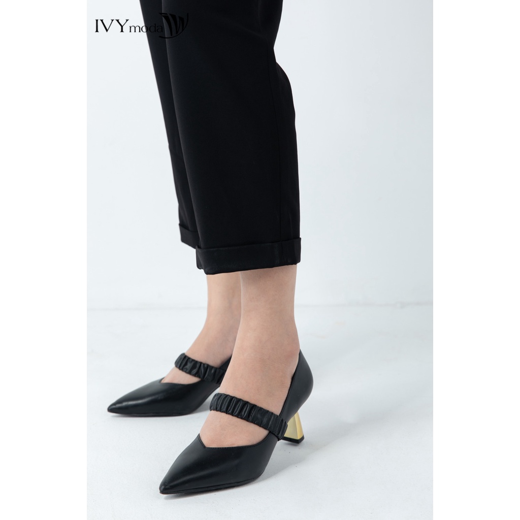 Quần baggy nữ kèm đai IVY moda MS 22B8482