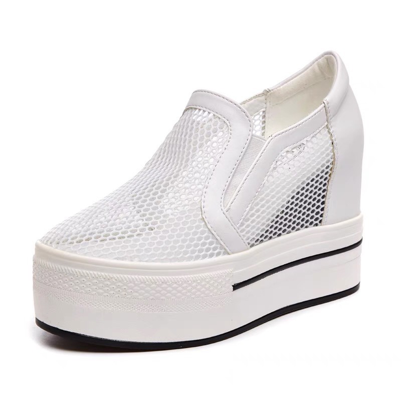 Giày thể thao đế độn lưới cao cấp 10cm