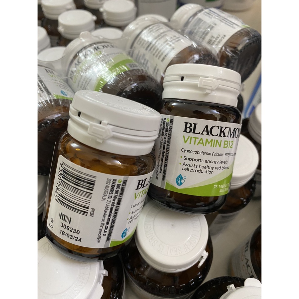 Blackmores Vitamin B12 DATE - 3/224