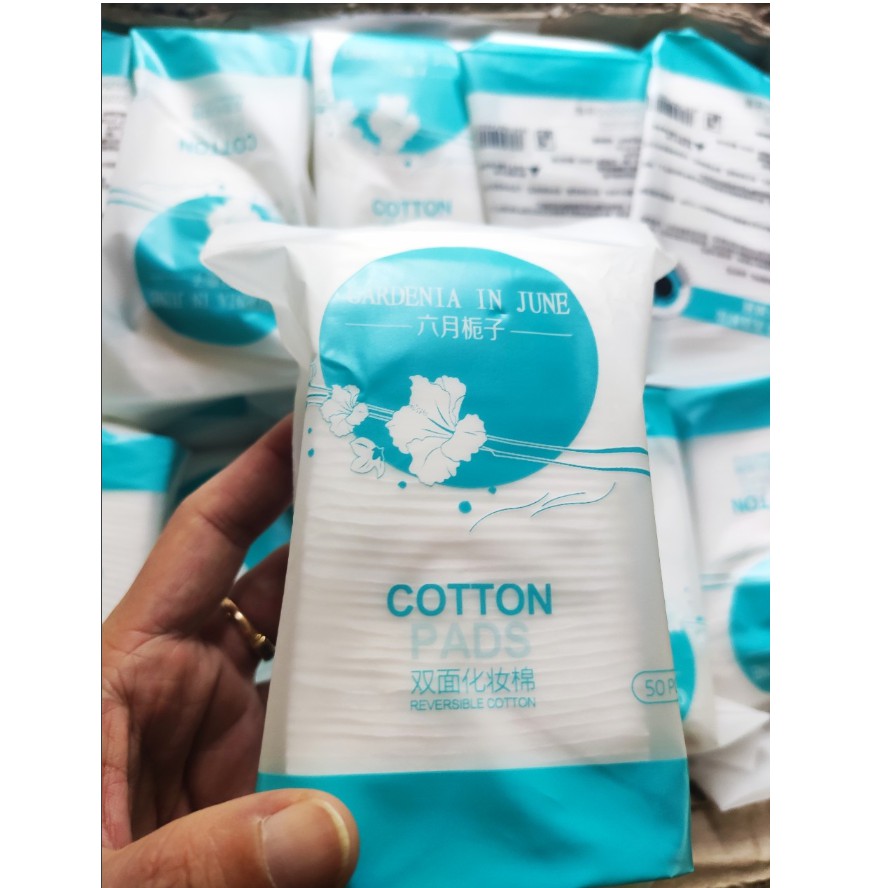 Bông Tẩy Trang Gói 50 Miếng Cotton Pads