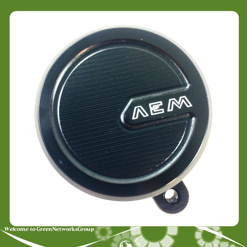 Bình dầu AEM gắn xe máy Greennetworks (đen)