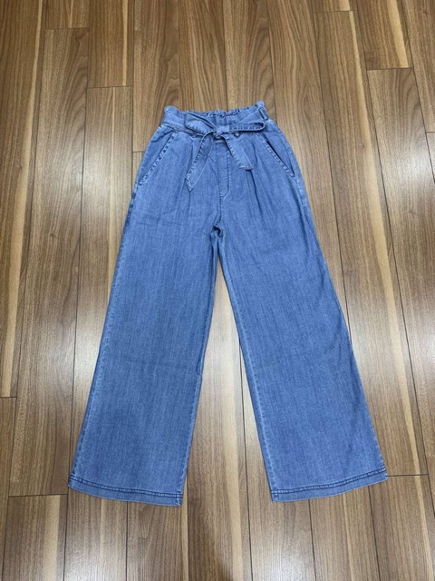 Quần jeans giấy suông