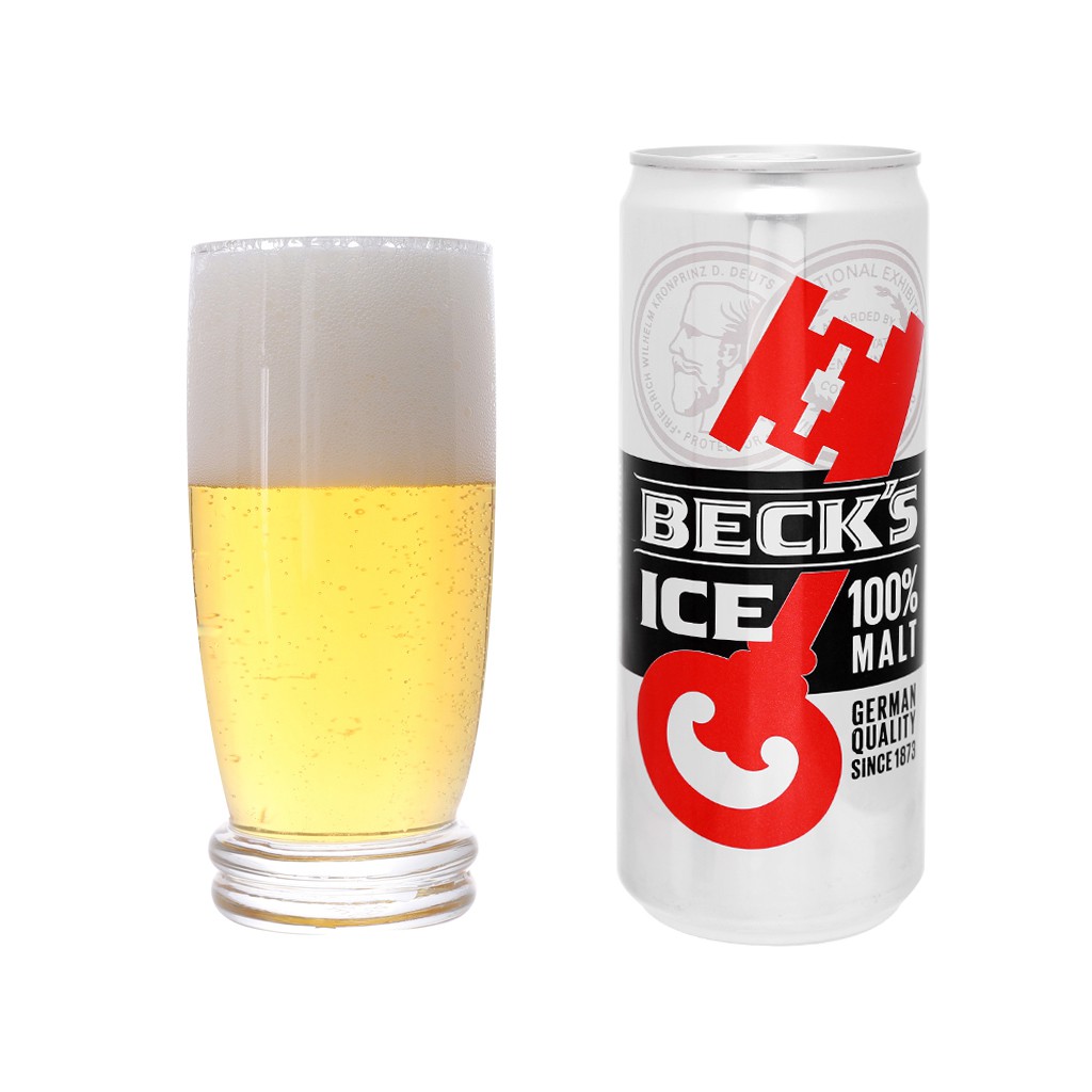 Bia Đức Beck's Ice 330ml x 24 lon | Bao bì Tết 2022