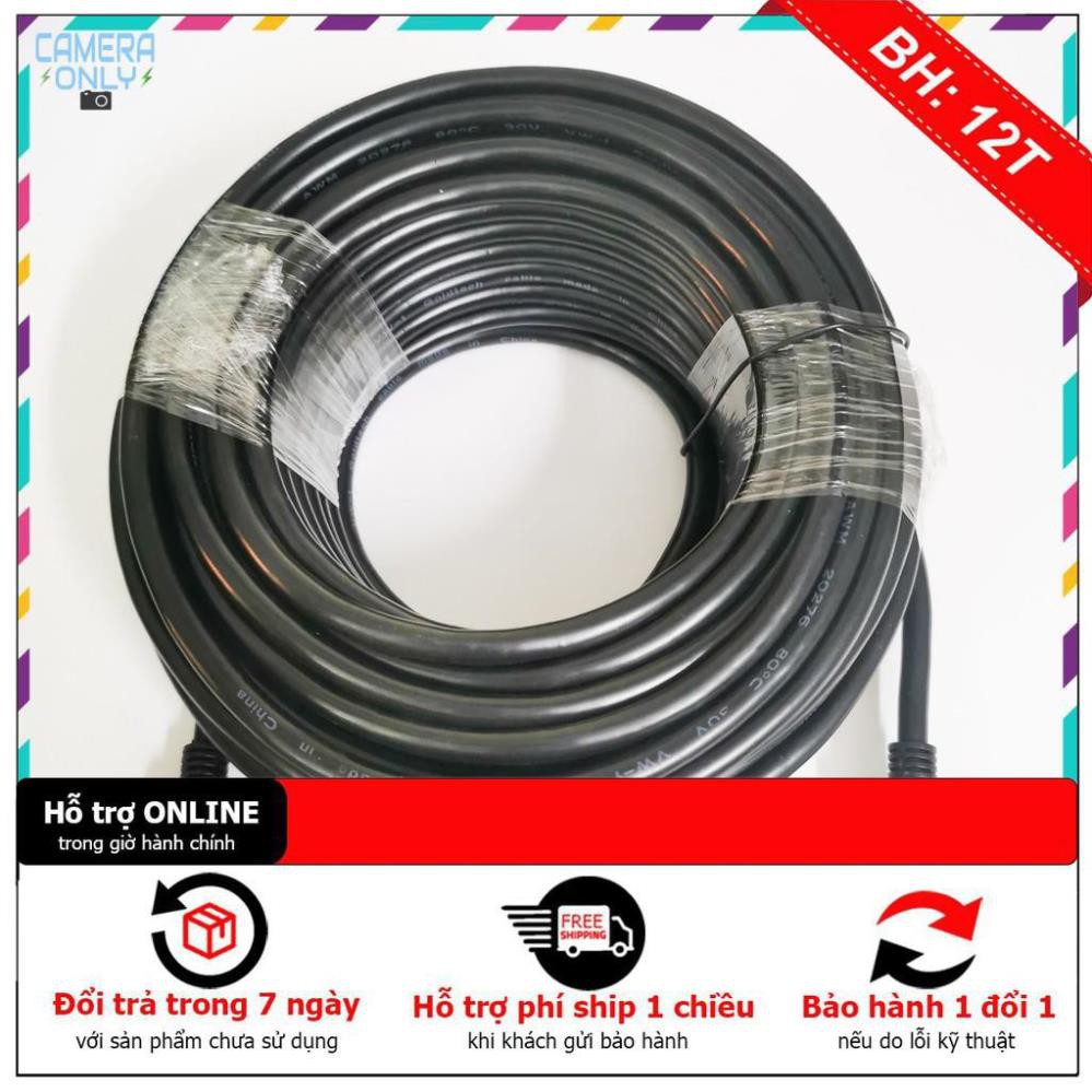 [BH12TH] Dây cáp hdmi tròn loại tốt cắm là lên hình 10m/15m/20m chuẩn hình ảnh HD loại tốt