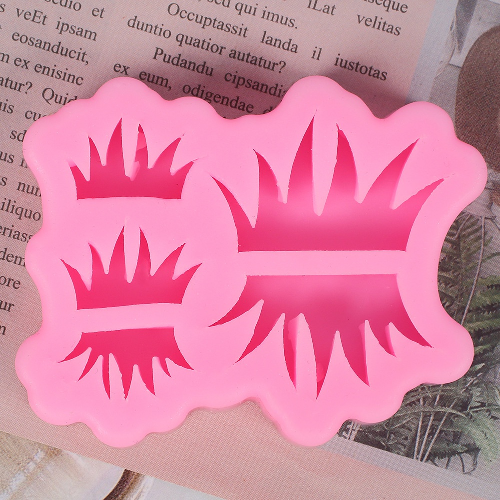 Khuôn Silicone Làm Bánh / Sô Cô La / Kẹo Ngọt Hình Cỏ Tiện Dụng