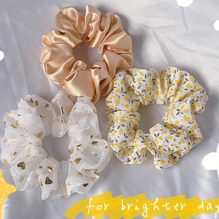 Vải may scrunchies, khăn bandana, khăn turban họa tiết hoa nhí siêu đẹp