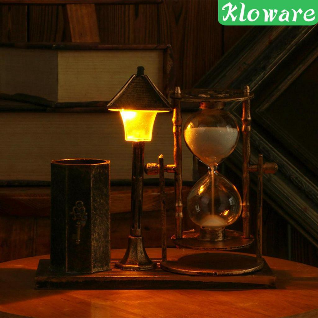 Đồng hồ cát tích hợp đèn dành cho phòng ngủ