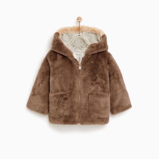 Áo khoác lông zara xuất