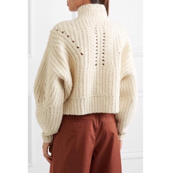 Áo len nữ cao cổ croptop xuất dư ,áo len nữ dáng ngắn | BigBuy360 - bigbuy360.vn