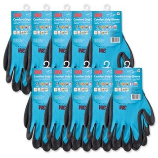 3M Comfort Coated Work Gloves Grip Medium / Safety Work Glove