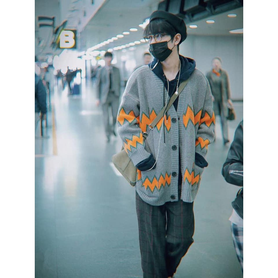 Khoác len Tiêu Chiến Trần Tình Lệnh - Áo khoác cardigan, áo len giống Tiêu Chiến, Xiao Zhan
