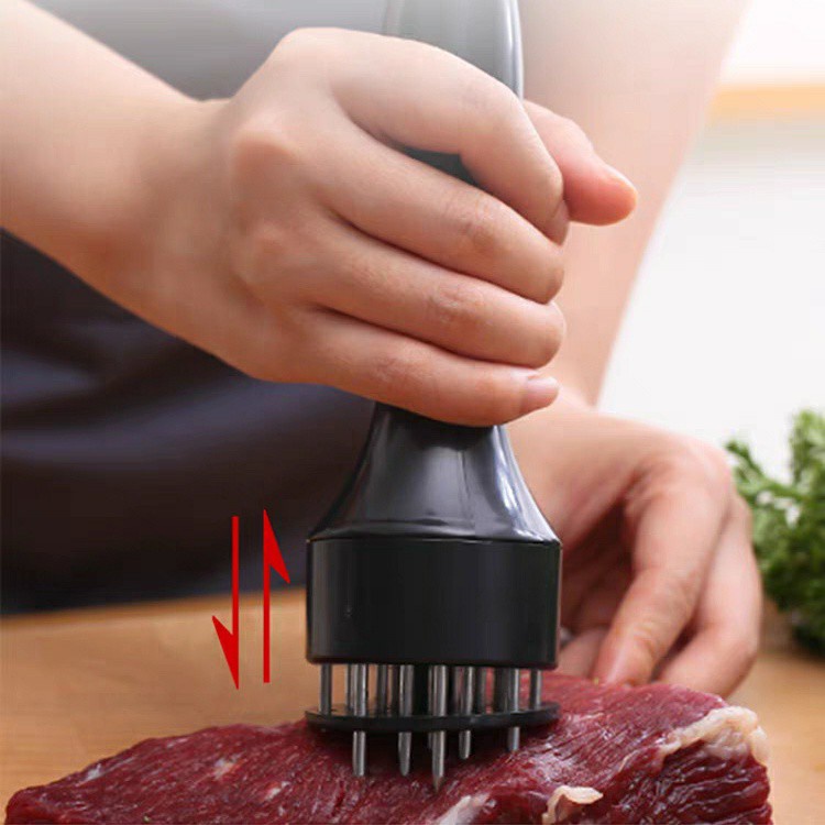 Dụng cụ làm mềm thịt, dằm thịt, châm bì lợn, xâm bì bằng tay, cây châm thịt làm heo quay da giòn