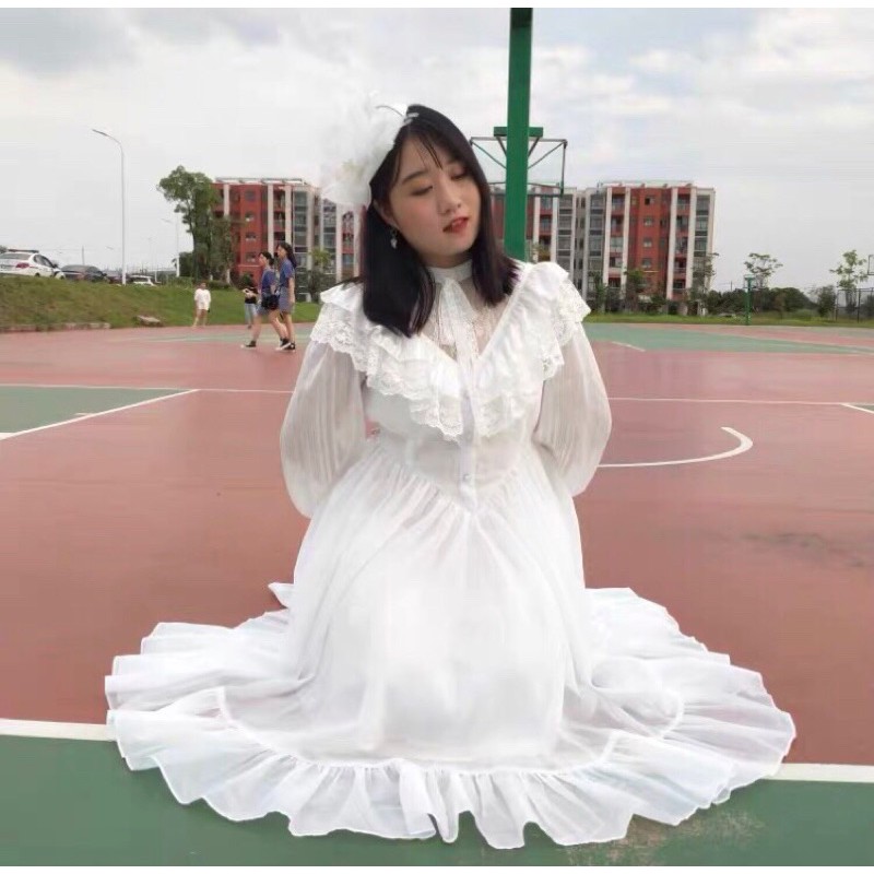 White Dress LOLITA babydoll