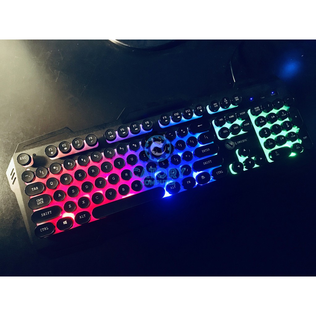 Bàn Phím Gaming Limeide K22 LED Phím Tròn Cực Đẹp Cực Độc – BH 12 Tháng | BigBuy360 - bigbuy360.vn