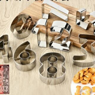 Bộ khuôn nhấn số inox 0--9