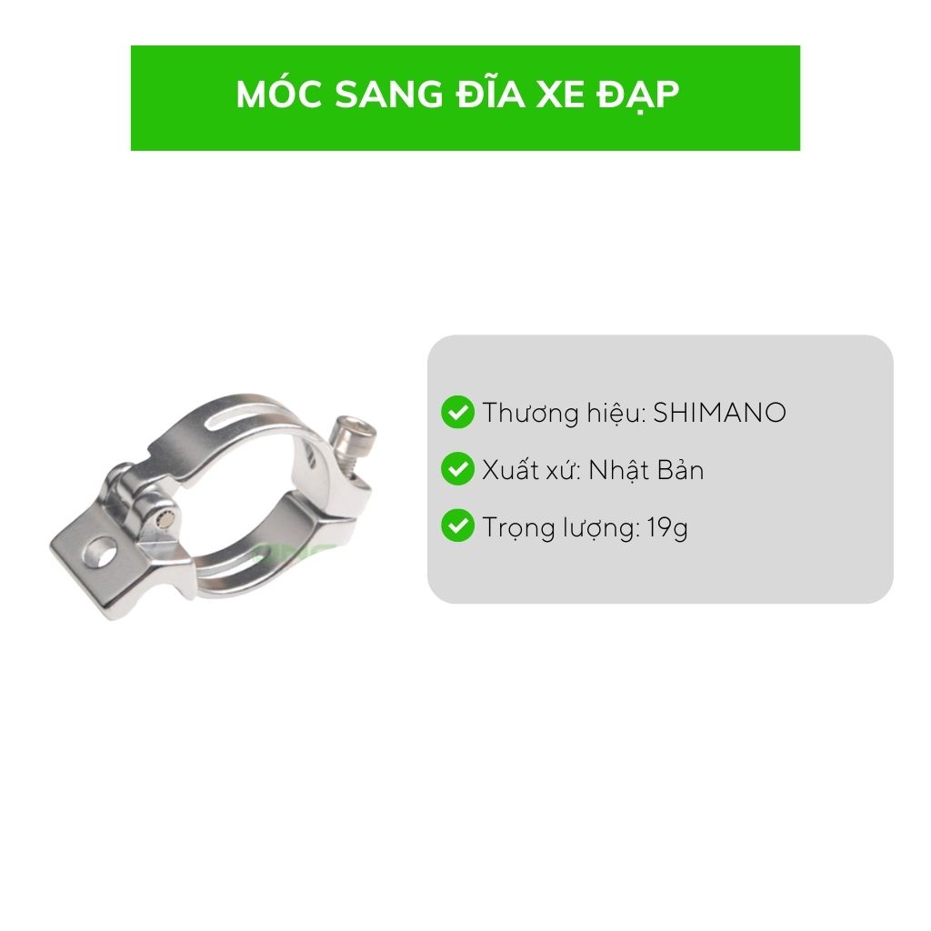 Móc sang đĩa xe đạp