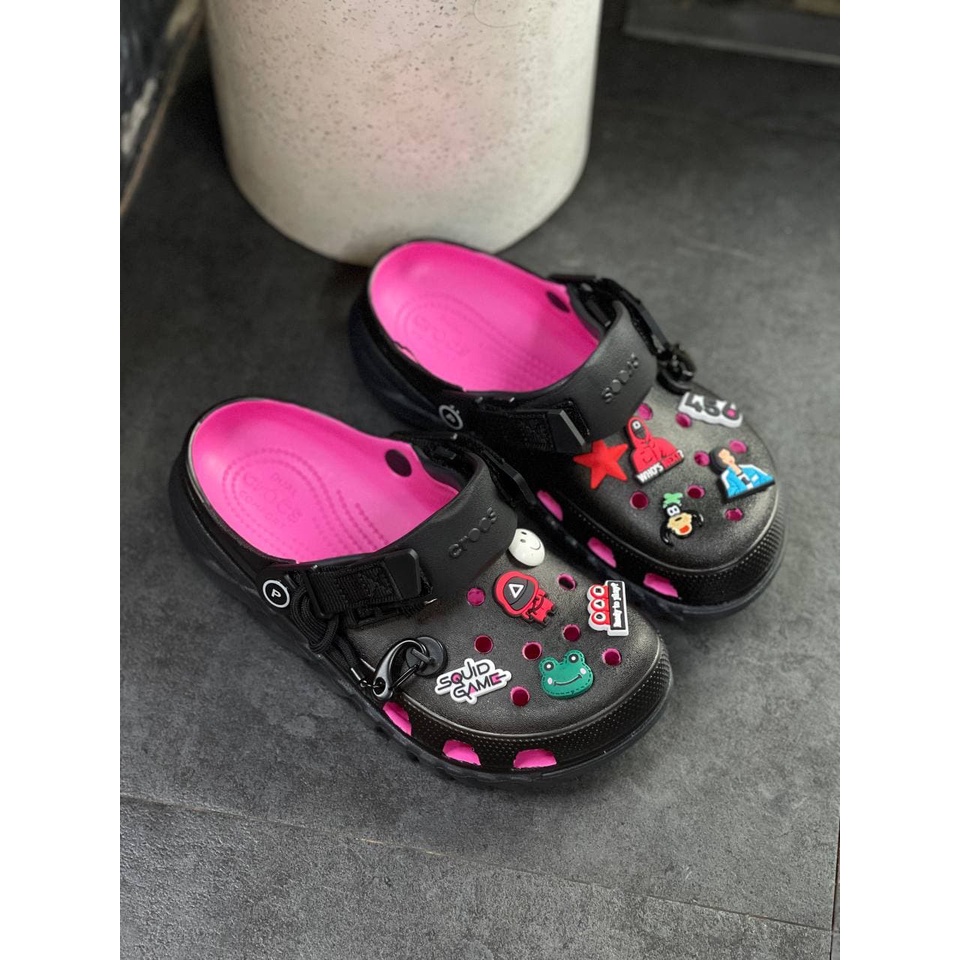 Dép Cross Duet Max Postmalone Chính Hãng, Dép Sục Đế Xương Cá Đúc nguyên Đôi, Size 36 37 38 39