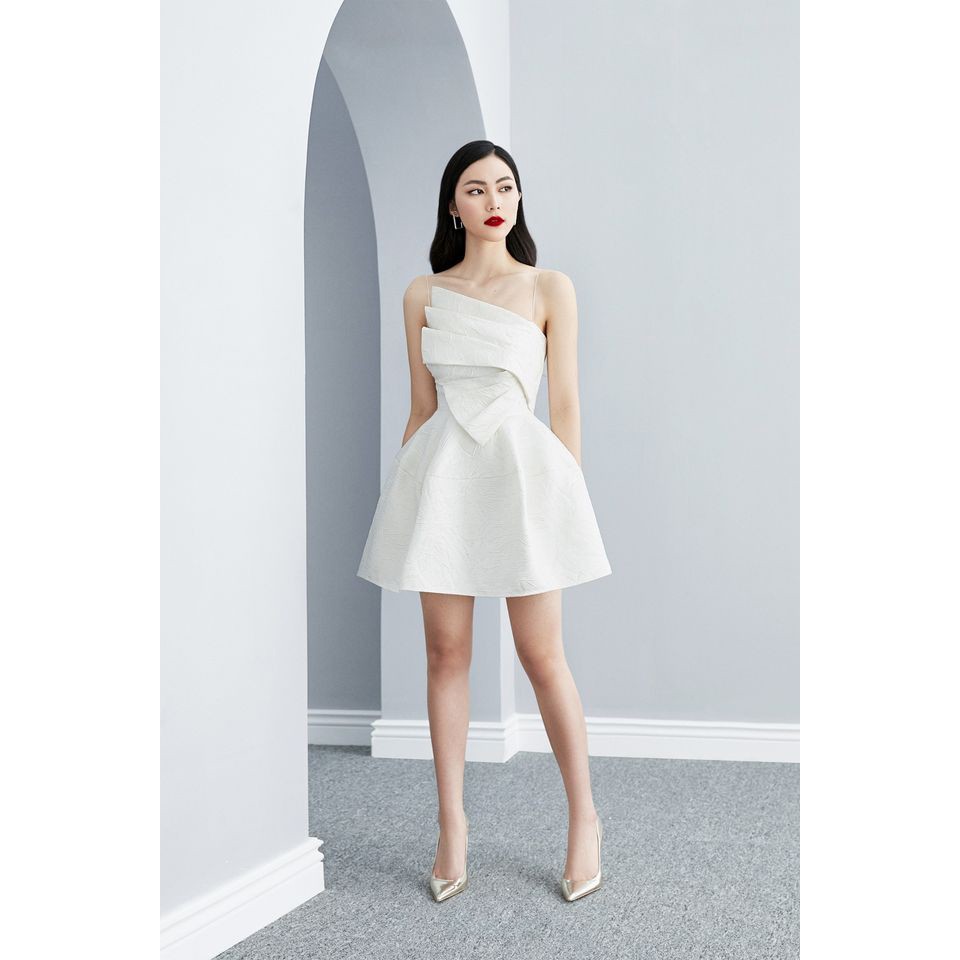 [Mã FAGREEN1505 giảm tới 30K đơn 99K] Đầm hai dây dáng xòe dự tiệc sang trọng Lotus Dress | BigBuy360 - bigbuy360.vn