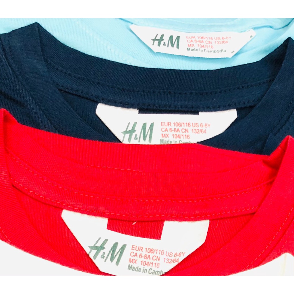 Áo phông bé trai size đại 4 5 đến 10 12 14 tuổi Áo thun trẻ em xuất dư cotton 22 đến 45kg - ATHD