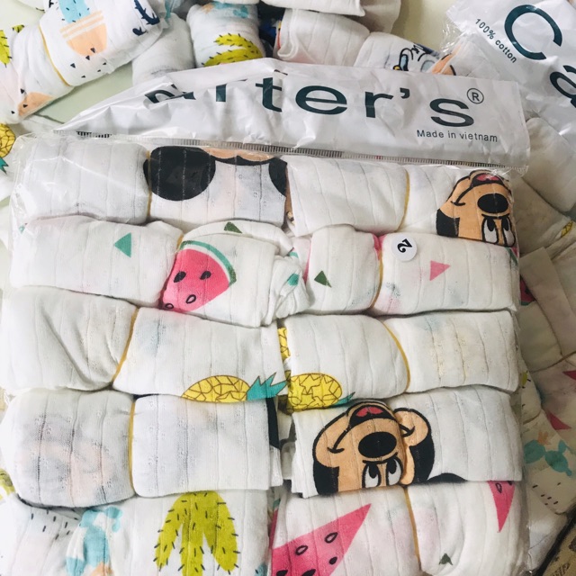 Quần cotton giấy dài cho bé