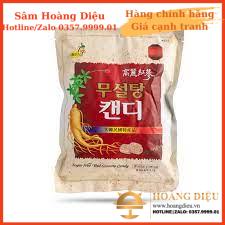 Sâm Hoàng Diệu - Kẹo sâm kiêng không đường 500g