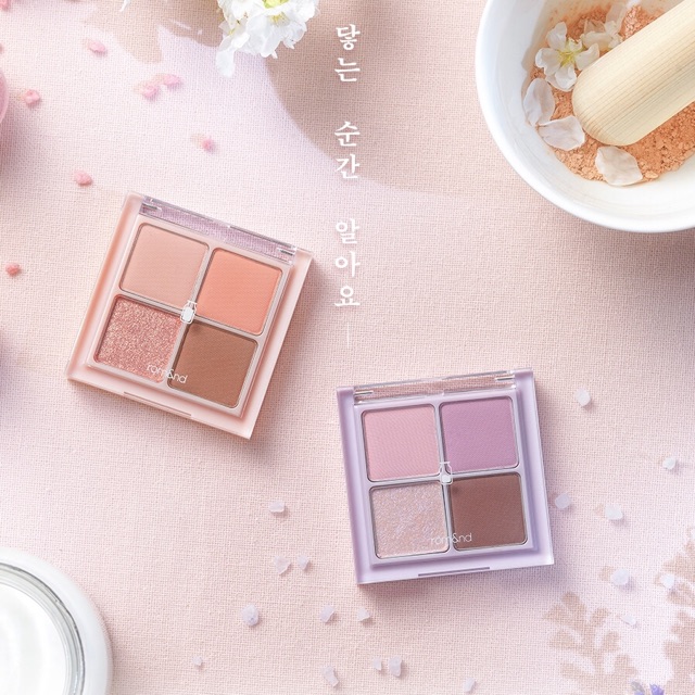 [2 Màu Mới Milk Series] Bảng màu mắt 4 ô Romand Better Than Eyes (Có Sẵn) | BigBuy360 - bigbuy360.vn