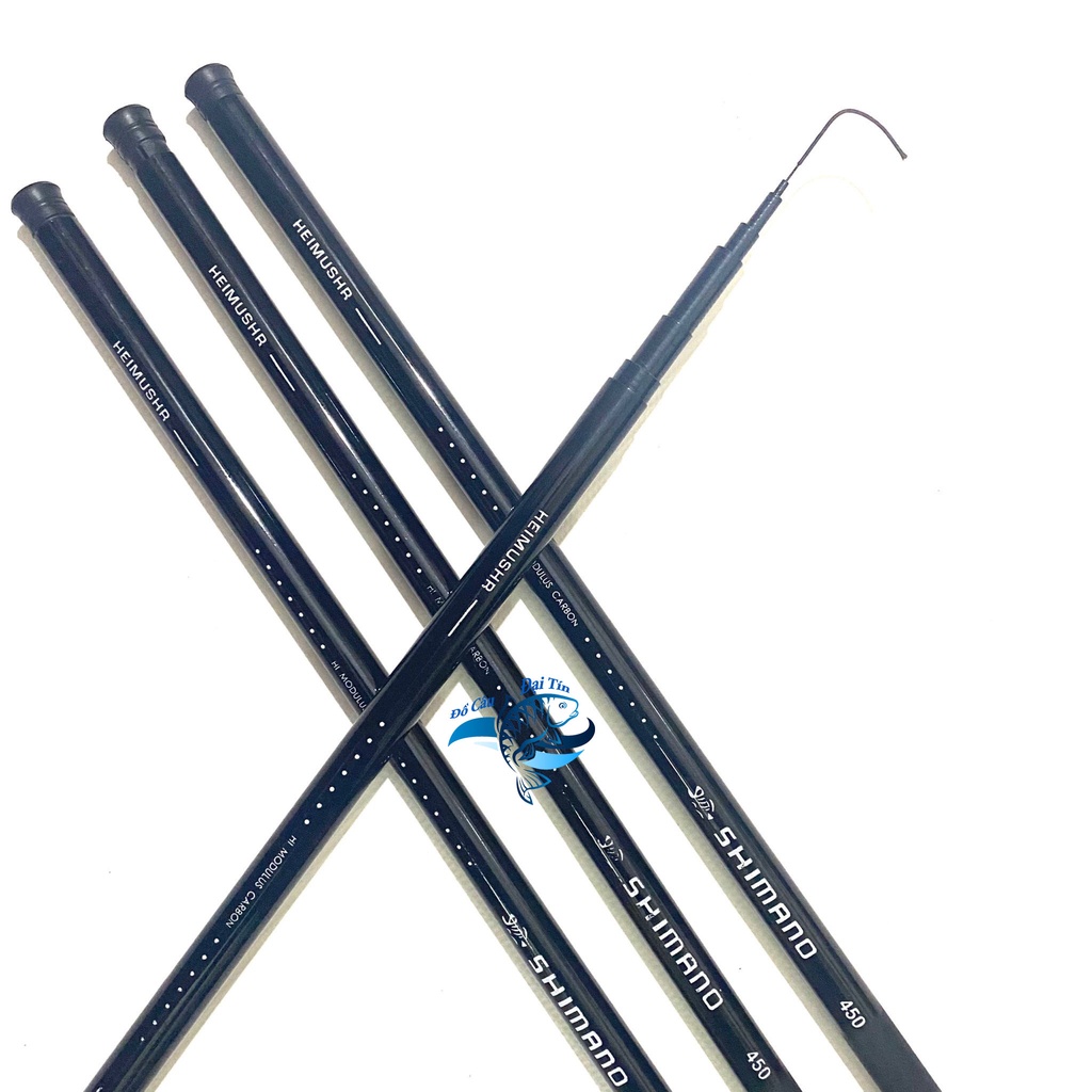 Cần Câu Tay SHIMANO Cacbon Cao Cấp - GIÁ SIÊU RẺ do Đại Tín Phân Phối Chính Hãng Đủ size 2m7-3m6-4m5-5m4-6m3