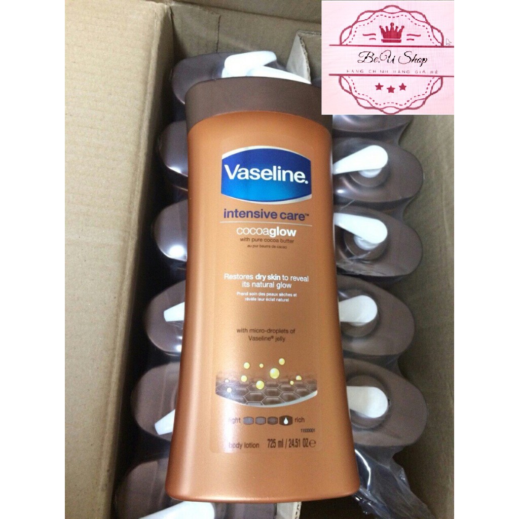 {Cam Kết Chính Hãng} Sữa Dưỡng Thể Vaseline xuất khẩu MỸ - MẪU MỚI - 725ml - 24.51 oz | BigBuy360 - bigbuy360.vn