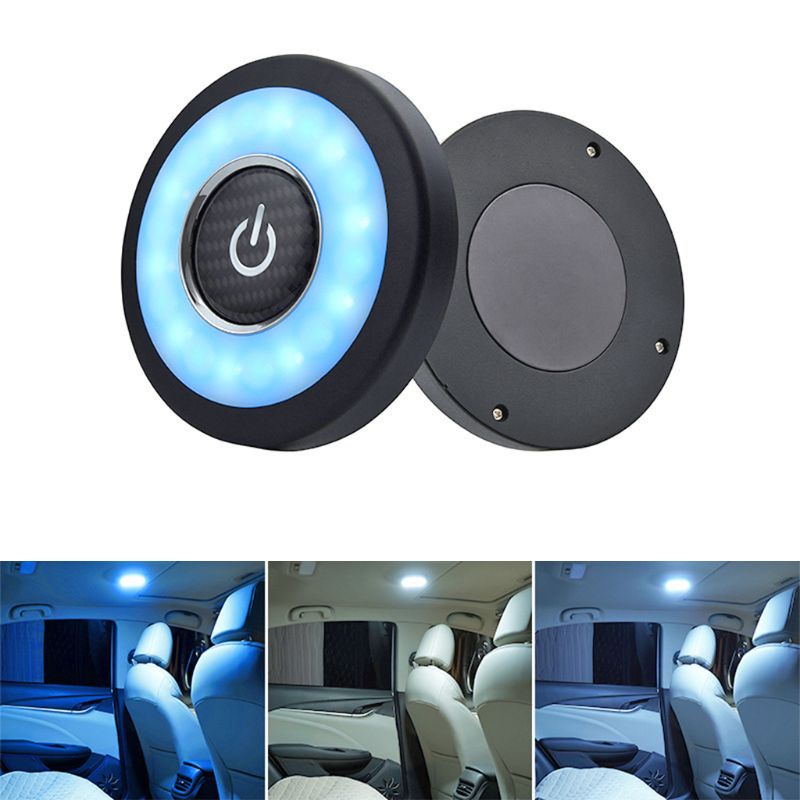 Đèn LED Đọc Sách Gắn Trần Xe Hơi Cổng Sạc USB