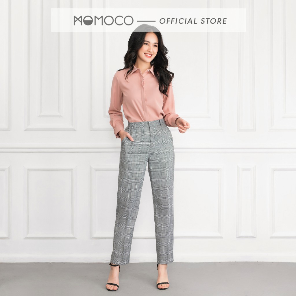 Quần Ống Đứng MOMOCO ESSENTIALS Signature Straight Pants Chất Liệu Tuýt Si Mềm Mại  - M2774 | BigBuy360 - bigbuy360.vn