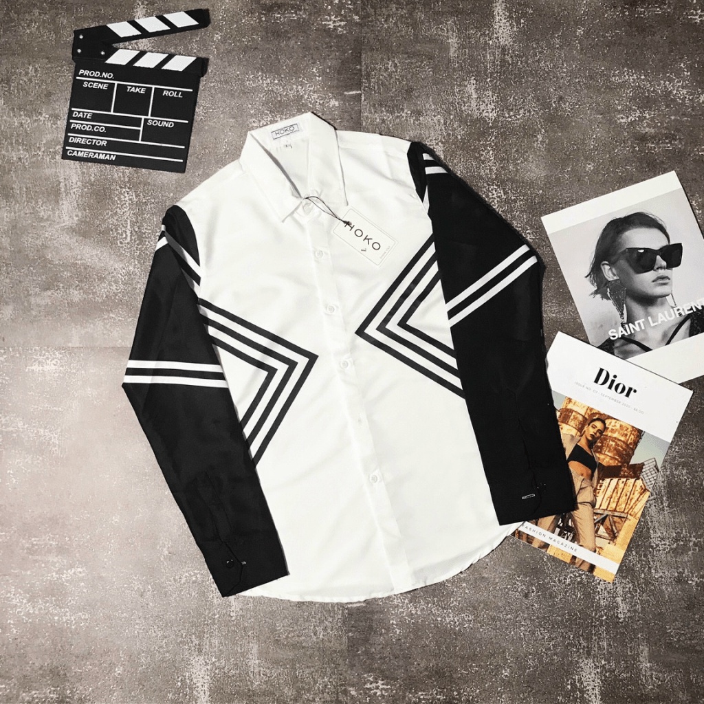 Áo Sơ Mi Nam Cổ Bẻ Cài Nút In 3D Chuyển Nhiệt Không Bong Chất Kate Lụa Mịn Mặc Đẹp Lịch Lãm [NEW UNISEX]