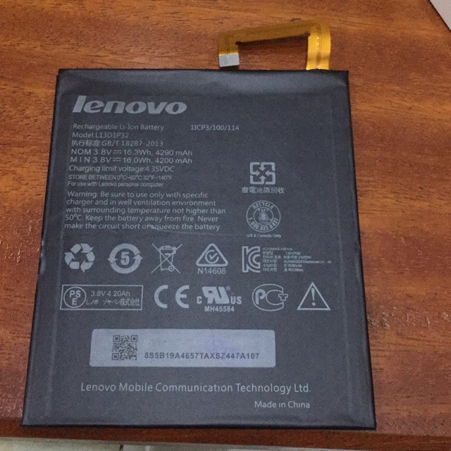 Pin lenovo a5500/A8-50/L13D1P32