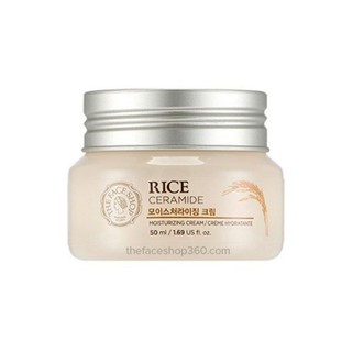 Kem Dưỡng Ẩm Sáng Da Gạo The Face Shop Rice & Ceramide Moisture Cream 50ml