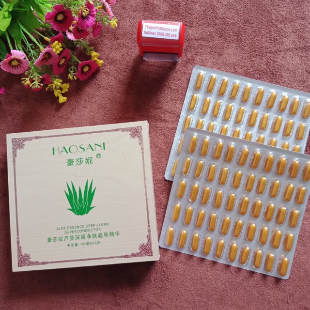 Viên thải chì, giải độc tố Haosani (1 viên), giúp thải độc da, sạch và sáng da | BigBuy360 - bigbuy360.vn